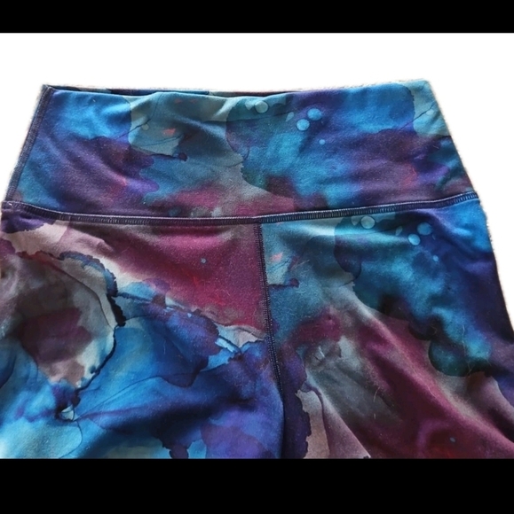 Fleo Womens Midnight Melt Weighlifting Gym Shorts (True High Contour) M - Picture 5 of 9